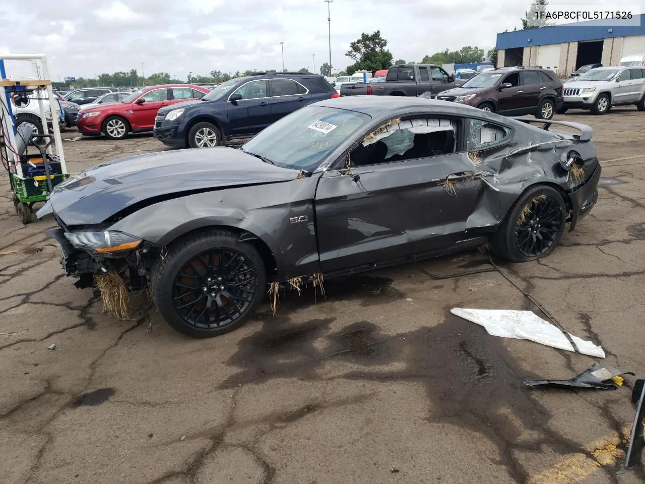 2020 Ford Mustang Gt VIN: 1FA6P8CF0L5171526 Lot: 64290014