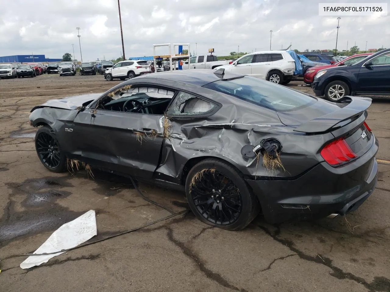 2020 Ford Mustang Gt VIN: 1FA6P8CF0L5171526 Lot: 64290014