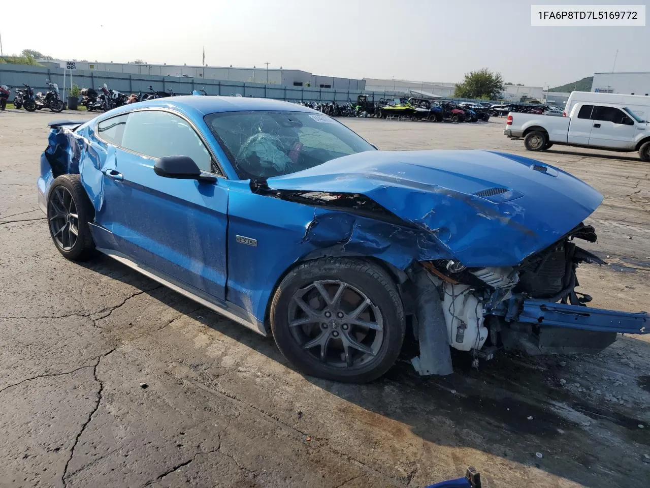 2020 Ford Mustang VIN: 1FA6P8TD7L5169772 Lot: 64464294