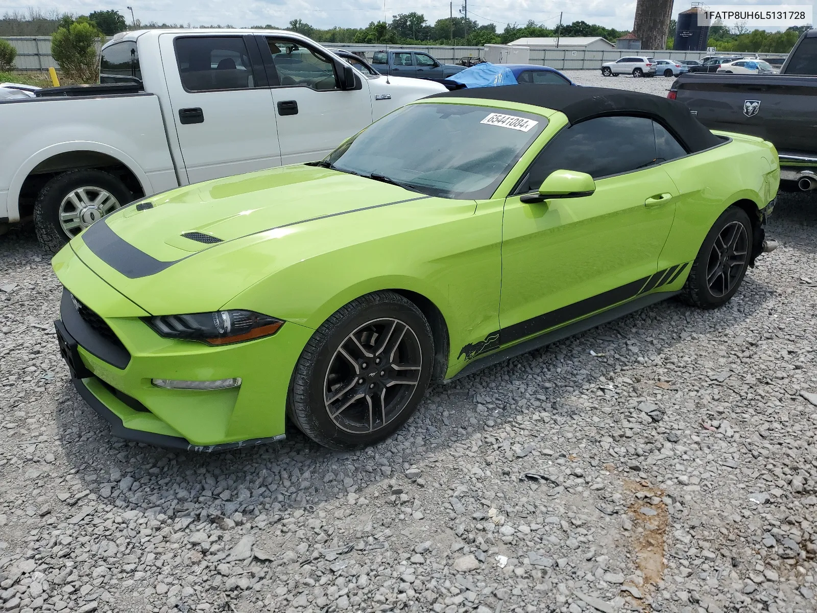 2020 Ford Mustang VIN: 1FATP8UH6L5131728 Lot: 65441084