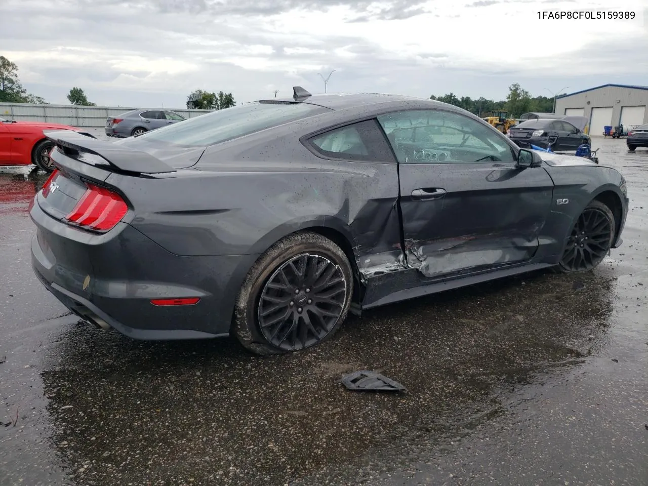 2020 Ford Mustang Gt VIN: 1FA6P8CF0L5159389 Lot: 65477544