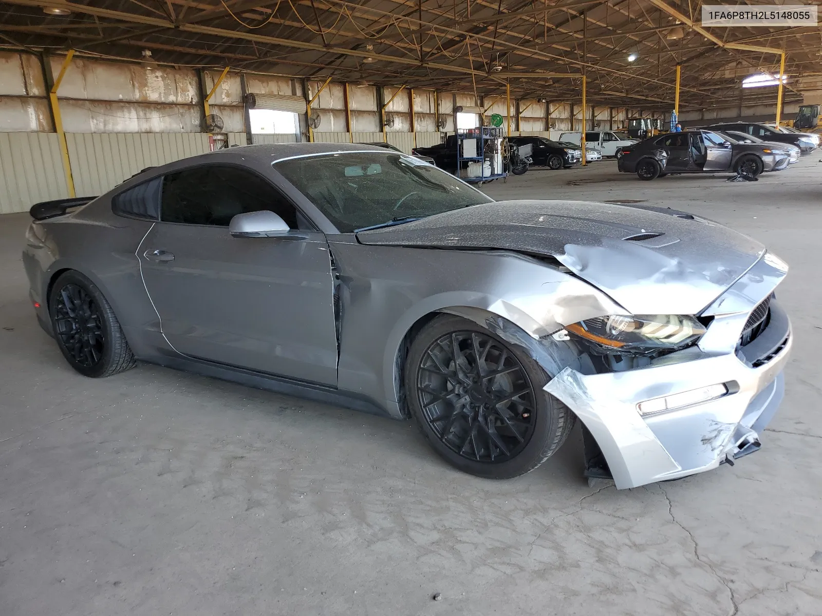 2020 Ford Mustang VIN: 1FA6P8TH2L5148055 Lot: 66810994