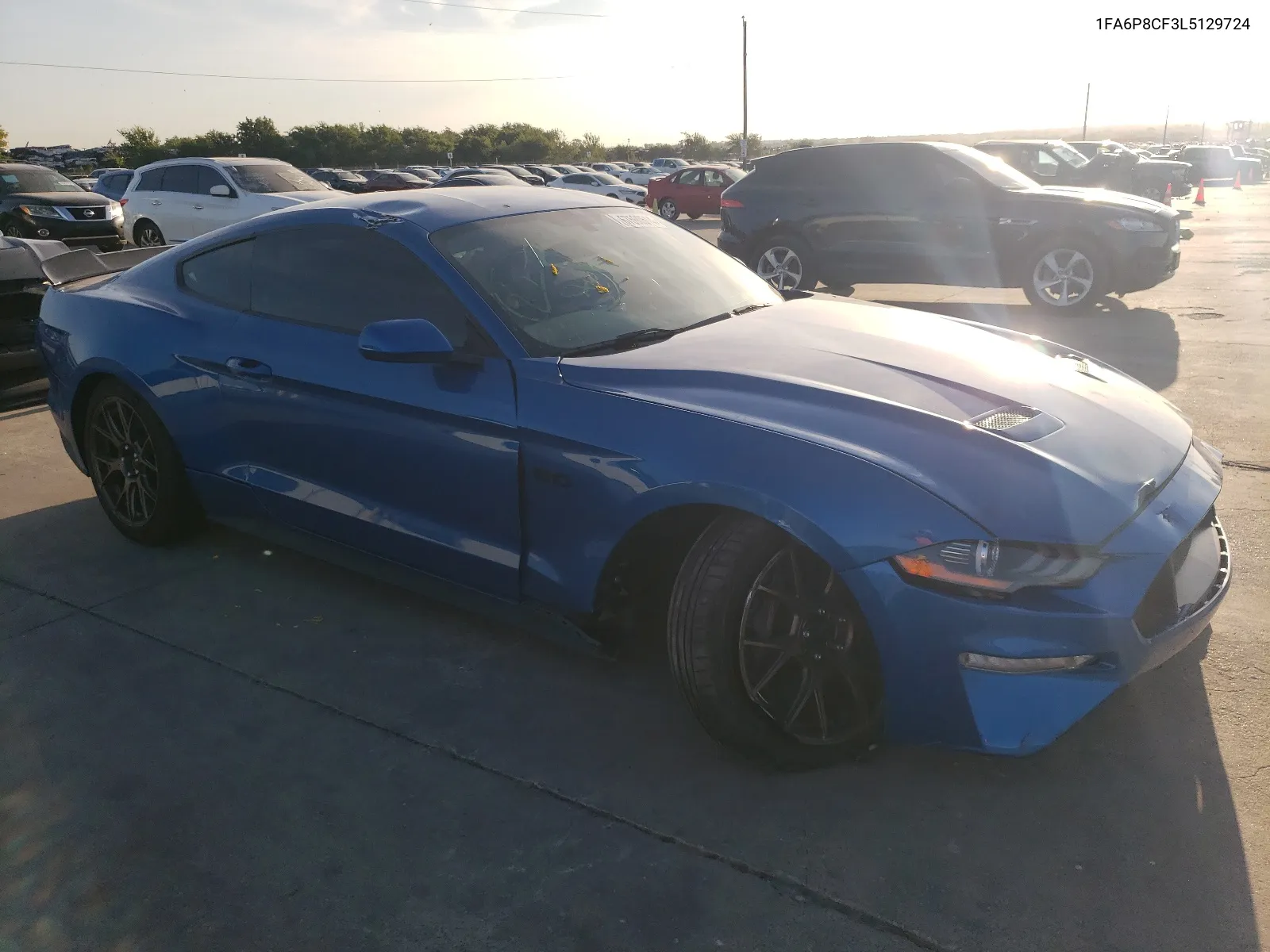 2020 Ford Mustang Gt VIN: 1FA6P8CF3L5129724 Lot: 67590514