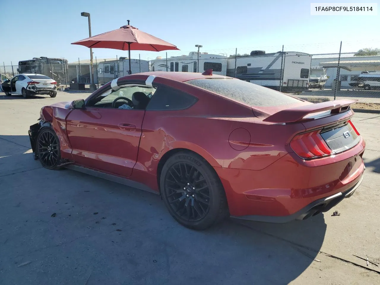 2020 Ford Mustang Gt VIN: 1FA6P8CF9L5184114 Lot: 67912934