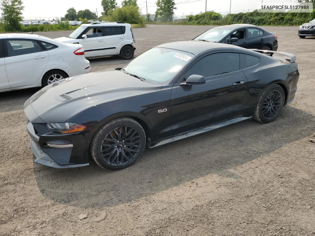 2020 Ford Mustang Gt VIN: 1FA6P8CF5L5127988 Lot: 67939494