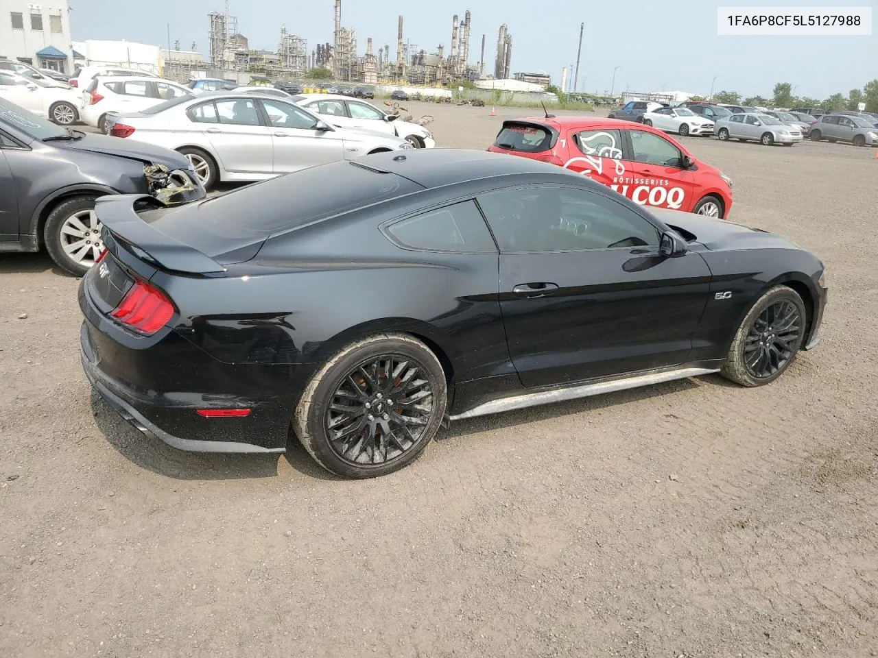 2020 Ford Mustang Gt VIN: 1FA6P8CF5L5127988 Lot: 67939494