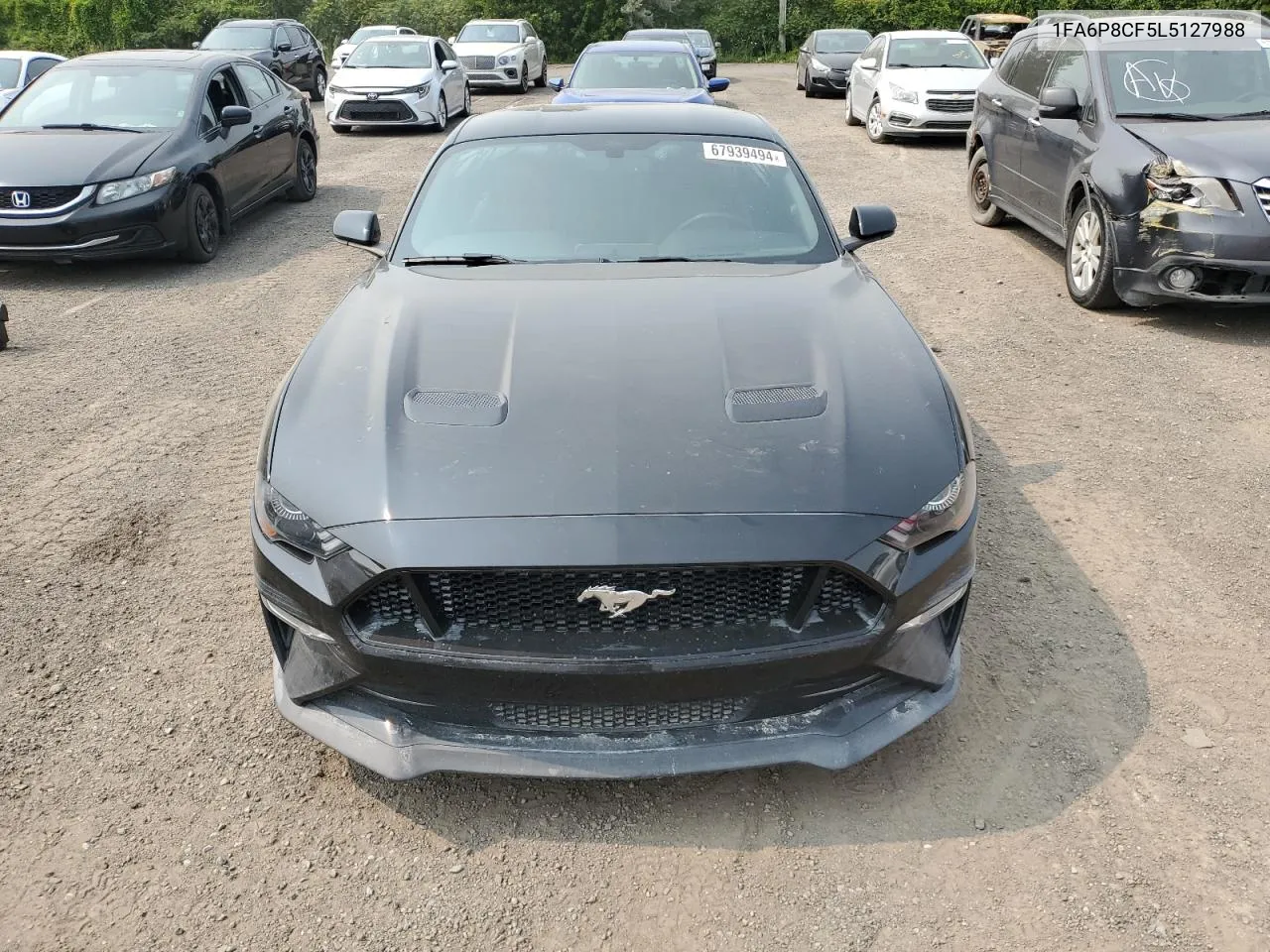 2020 Ford Mustang Gt VIN: 1FA6P8CF5L5127988 Lot: 67939494