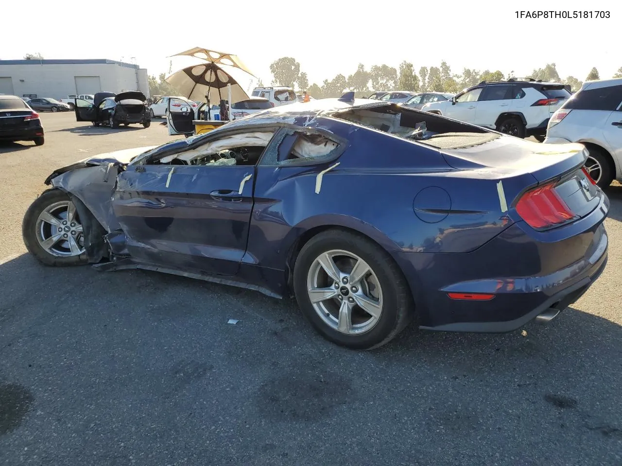 2020 Ford Mustang VIN: 1FA6P8TH0L5181703 Lot: 68633364