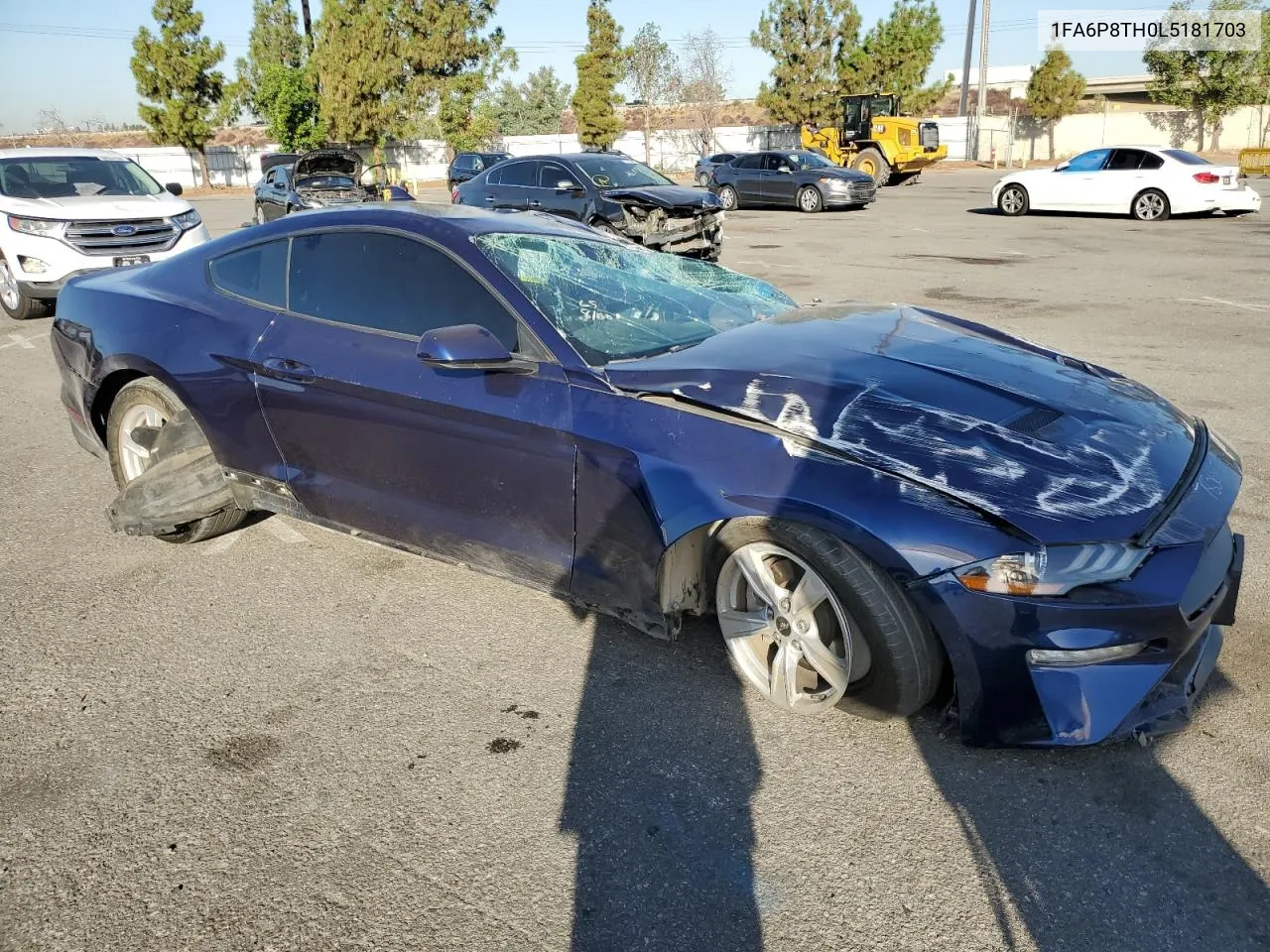 2020 Ford Mustang VIN: 1FA6P8TH0L5181703 Lot: 68633364