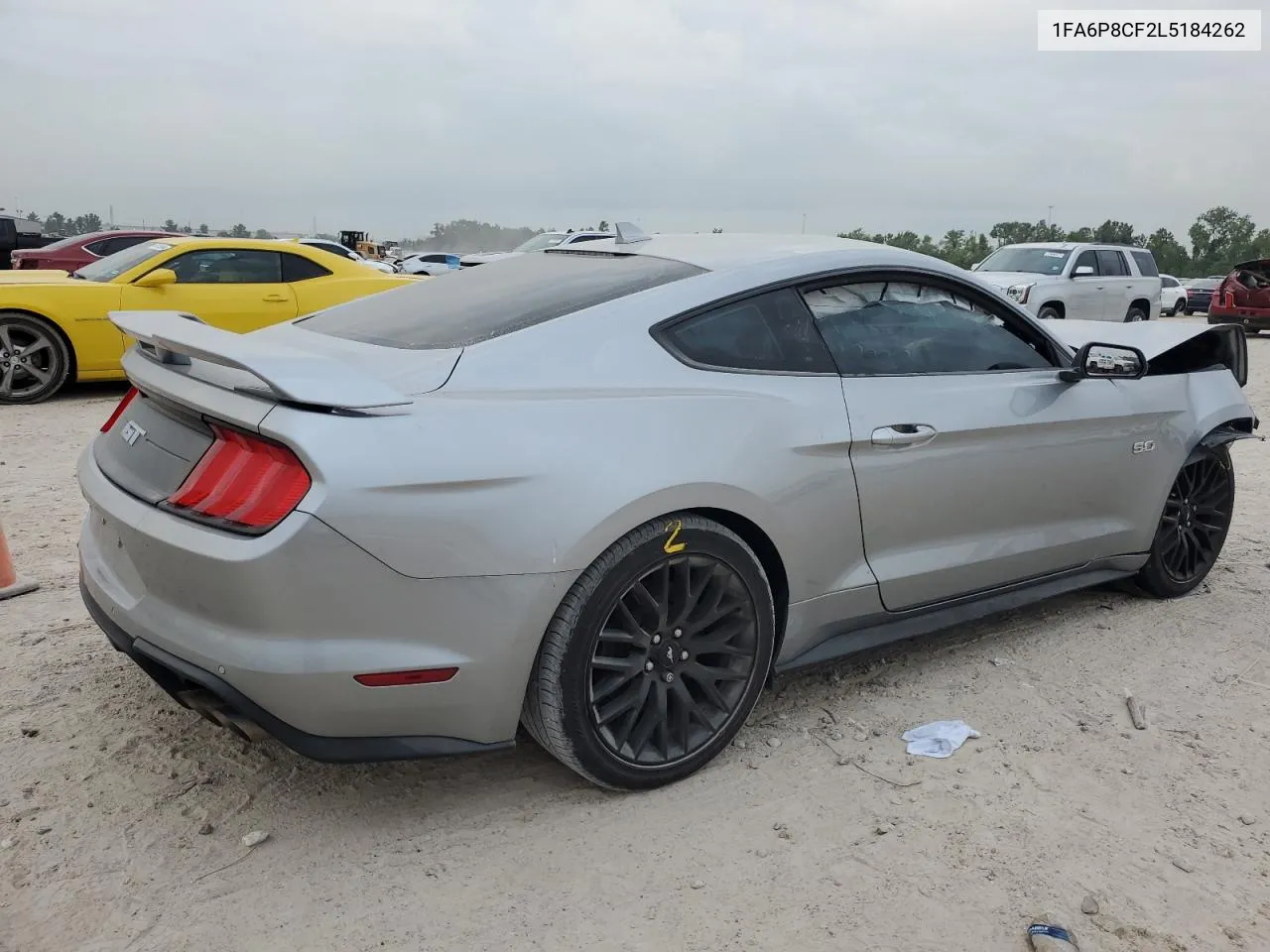 2020 Ford Mustang Gt VIN: 1FA6P8CF2L5184262 Lot: 68663834