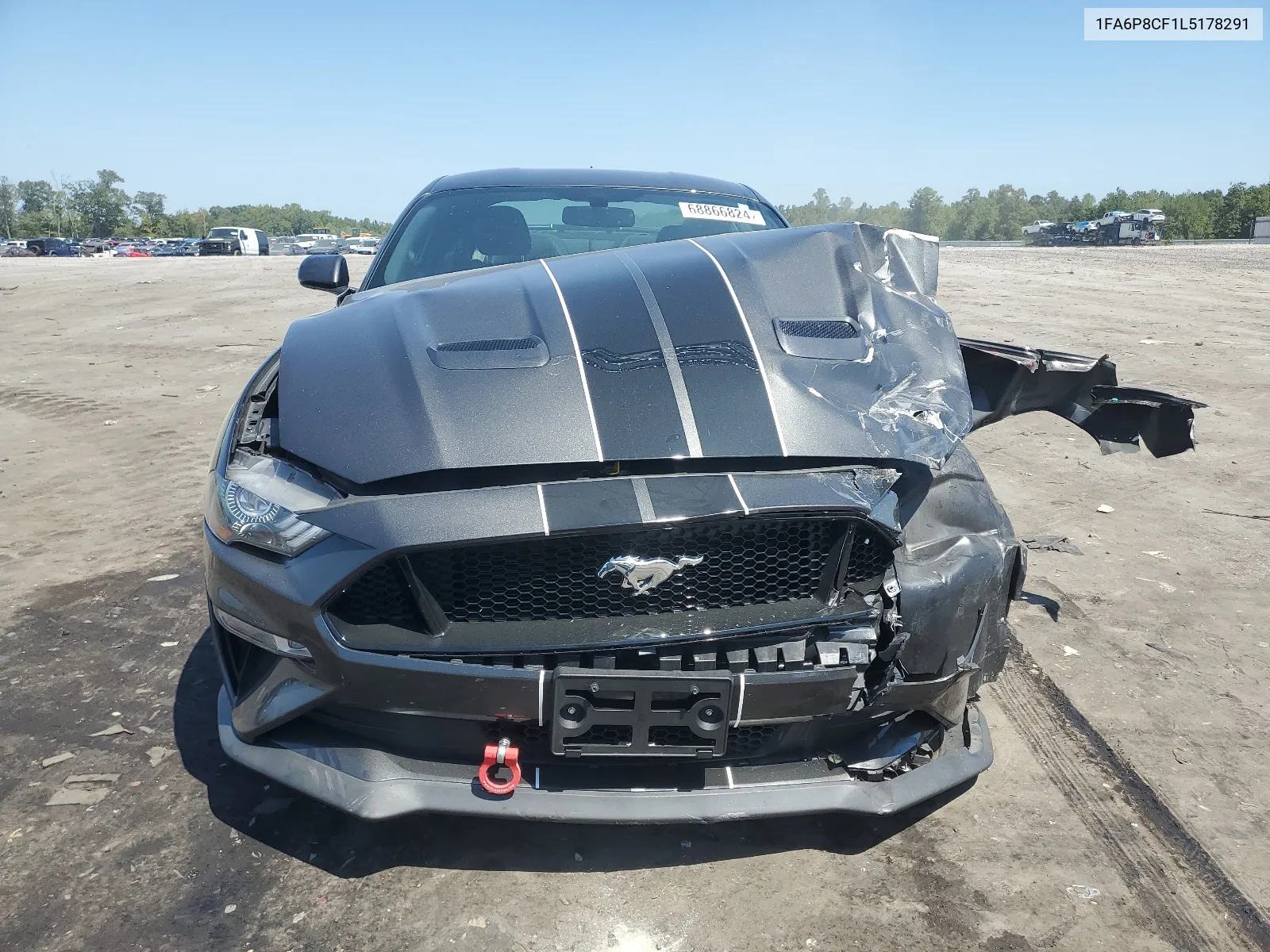 2020 Ford Mustang Gt VIN: 1FA6P8CF1L5178291 Lot: 68866824