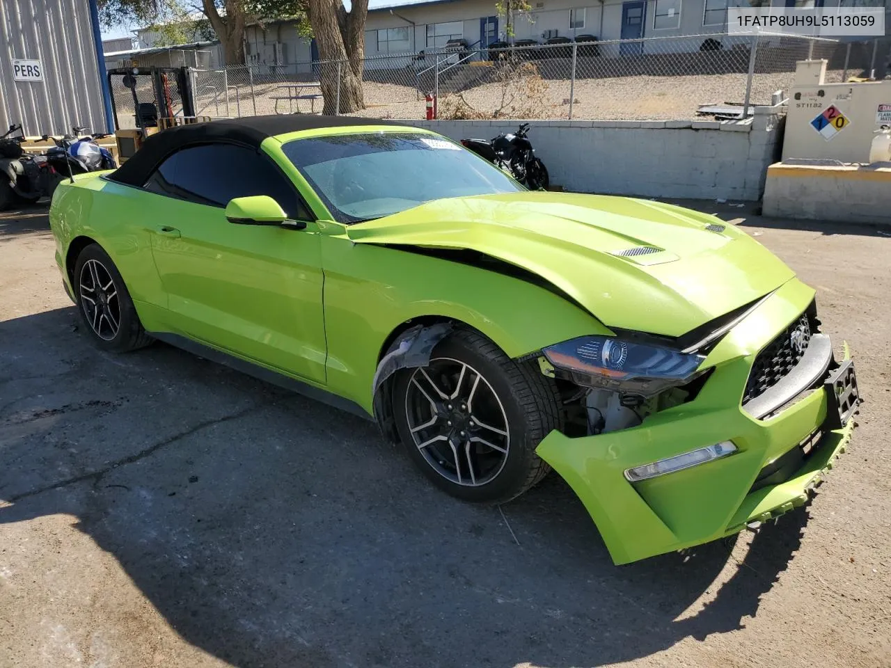 2020 Ford Mustang VIN: 1FATP8UH9L5113059 Lot: 68900764