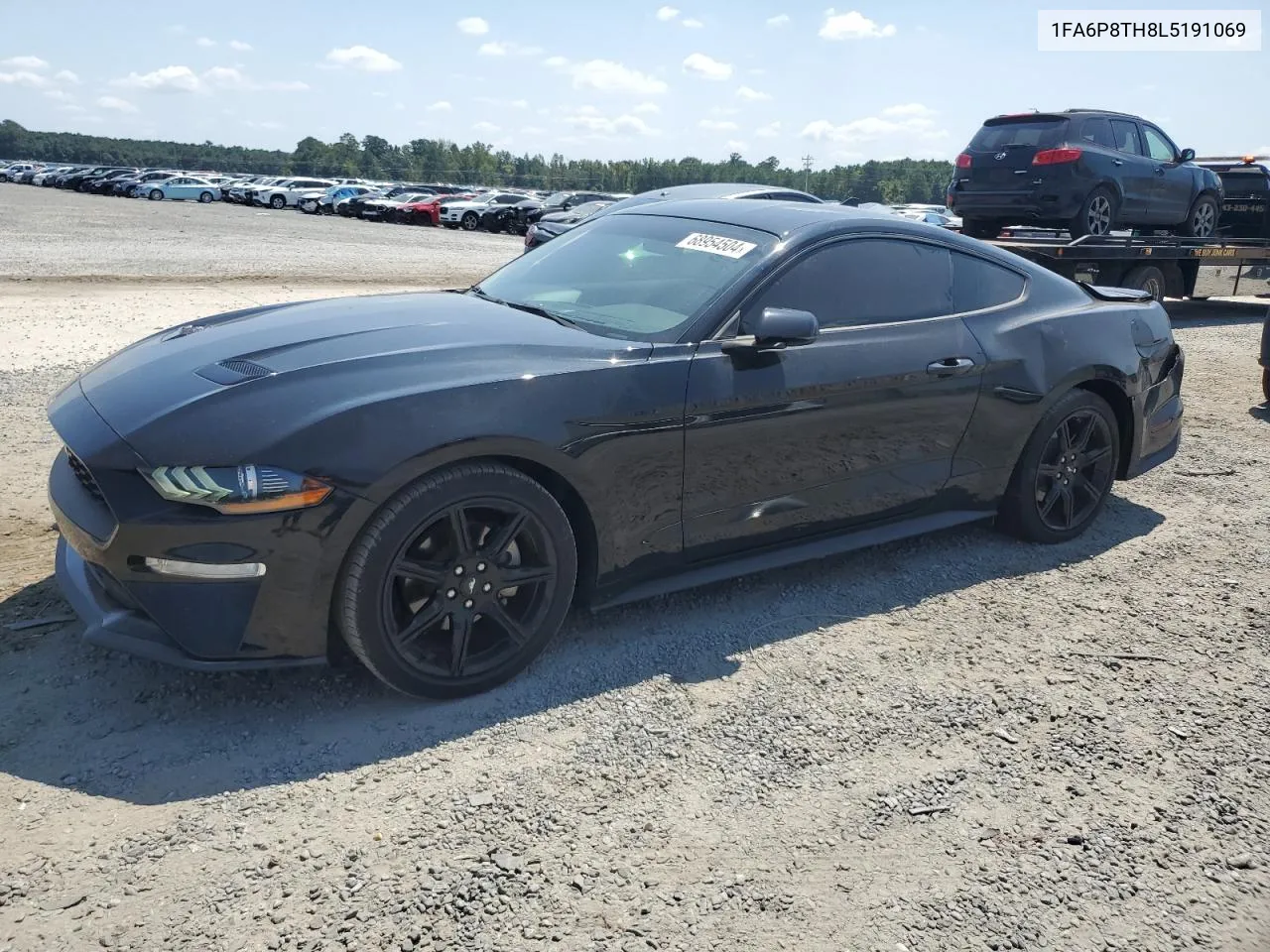 2020 Ford Mustang VIN: 1FA6P8TH8L5191069 Lot: 68954504