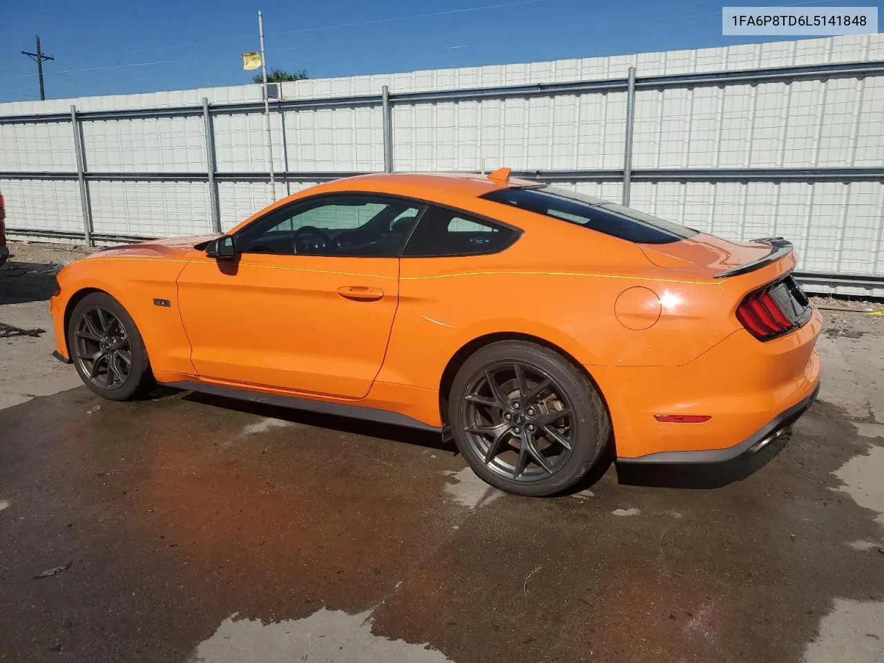 2020 Ford Mustang VIN: 1FA6P8TD6L5141848 Lot: 69061684