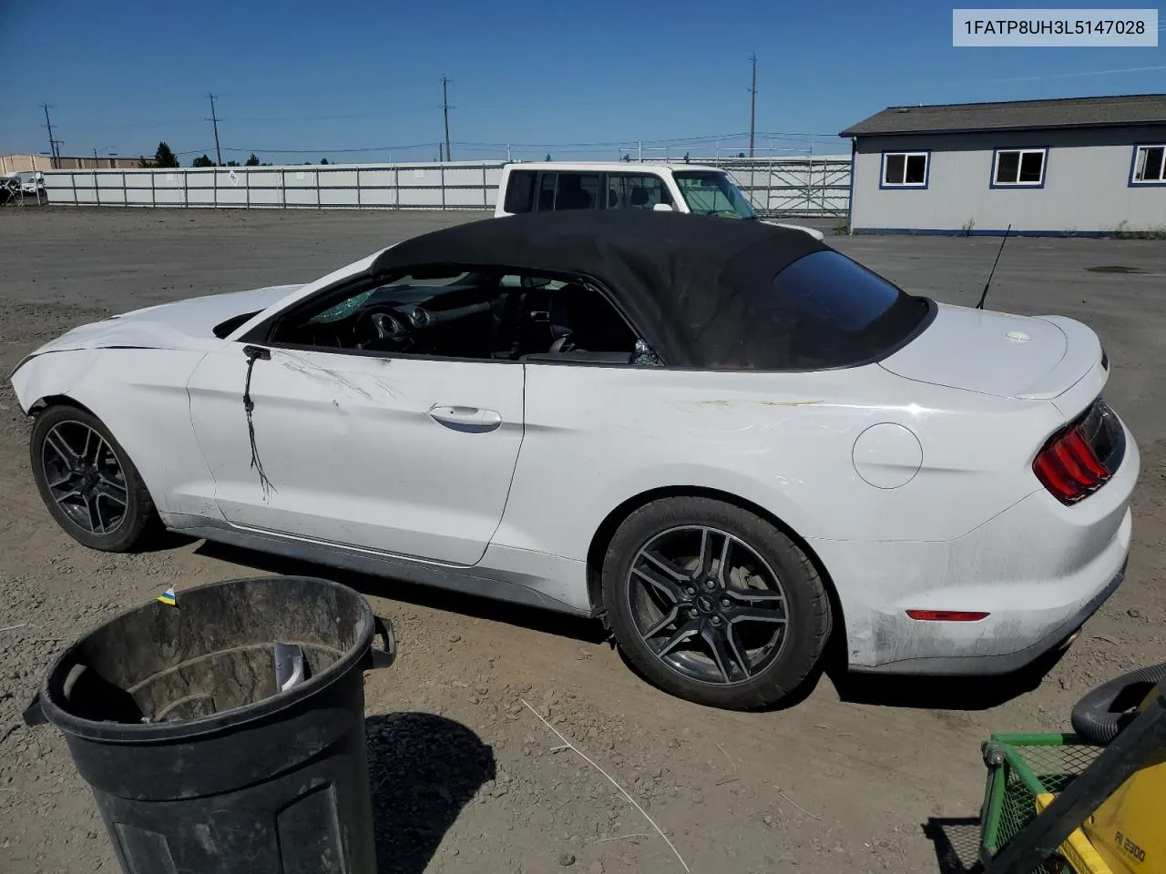 2020 Ford Mustang VIN: 1FATP8UH3L5147028 Lot: 69124574