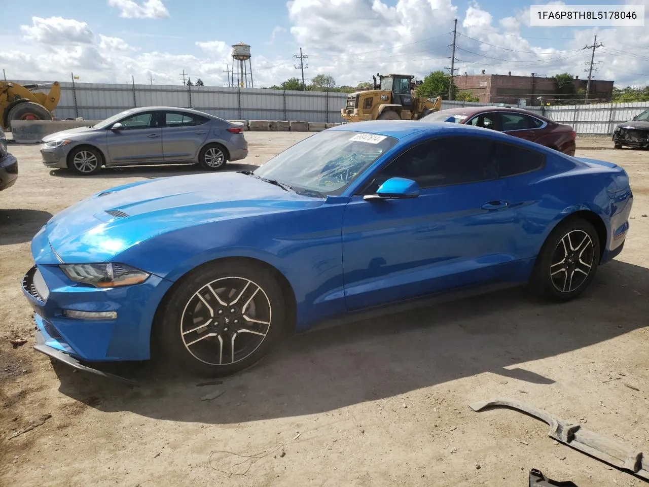 2020 Ford Mustang VIN: 1FA6P8TH8L5178046 Lot: 69947614