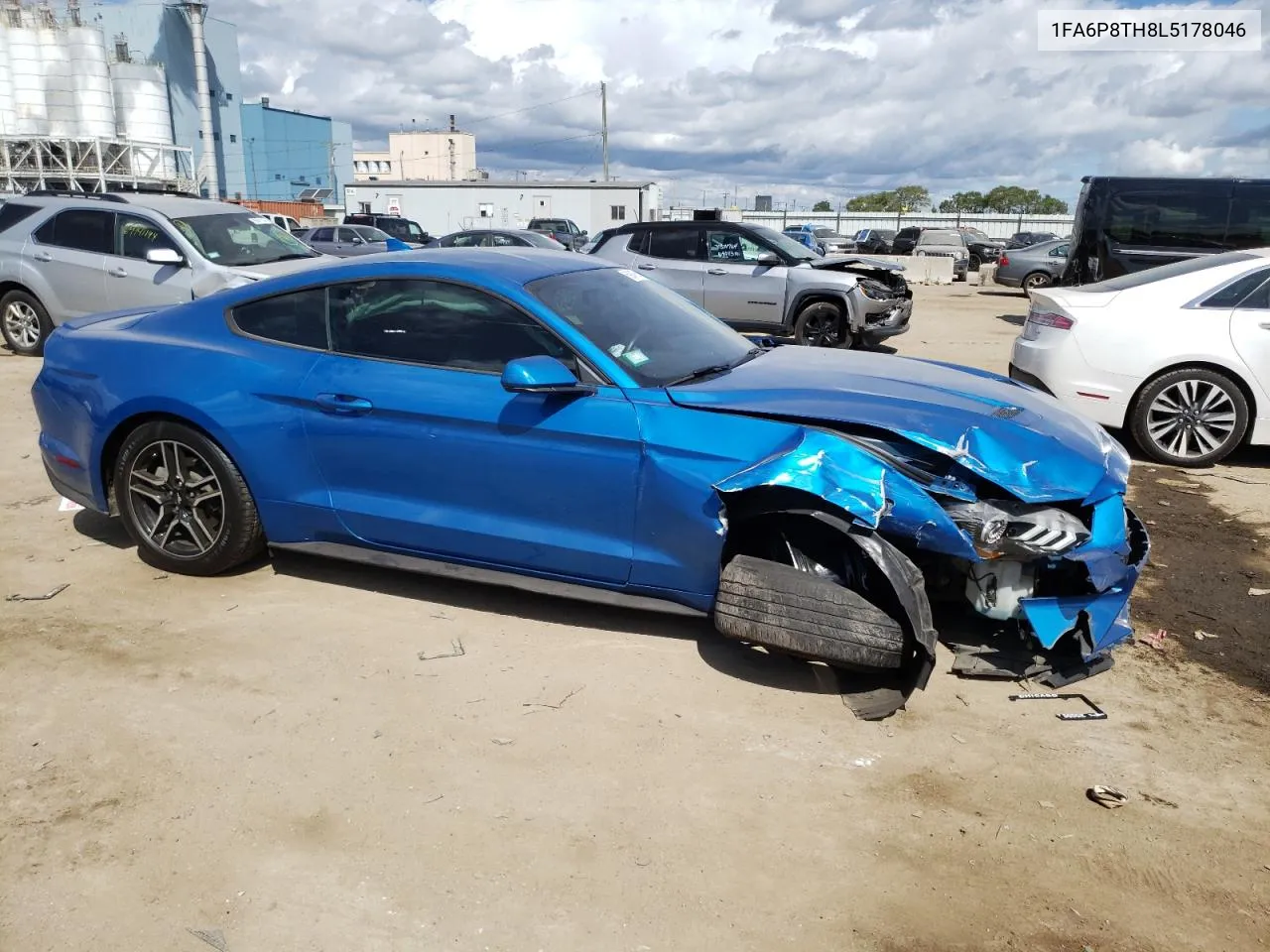 2020 Ford Mustang VIN: 1FA6P8TH8L5178046 Lot: 69947614