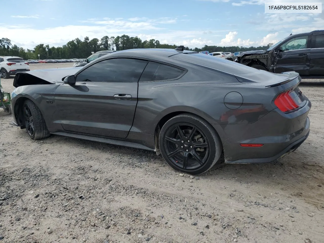 2020 Ford Mustang Gt VIN: 1FA6P8CF9L5182654 Lot: 70024904