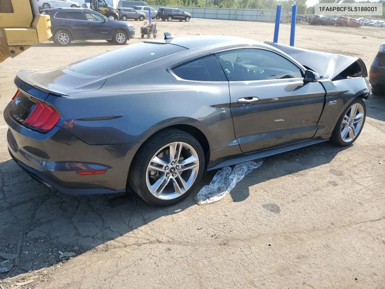 2020 Ford Mustang Gt VIN: 1FA6P8CF5L5188001 Lot: 70177624