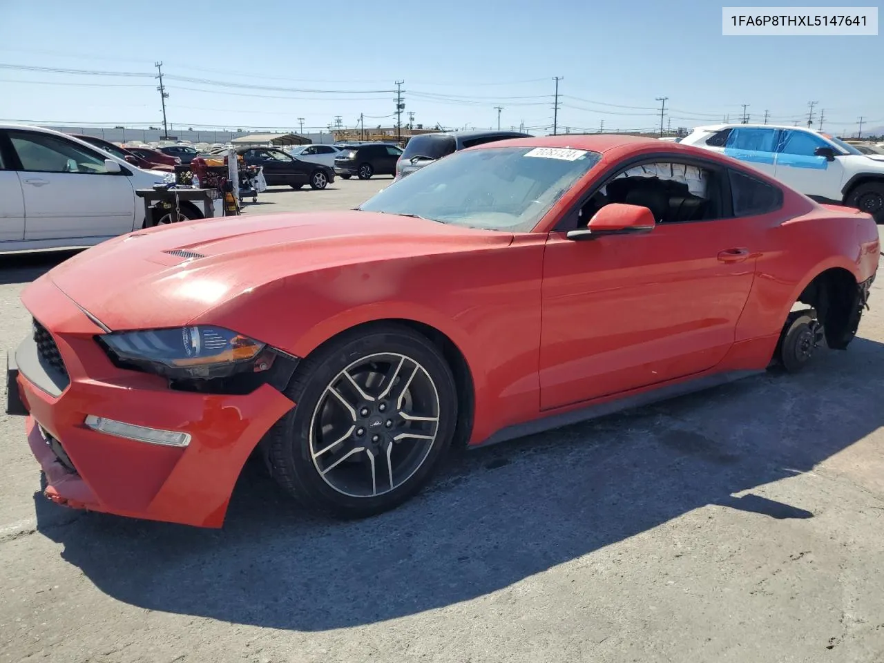 2020 Ford Mustang VIN: 1FA6P8THXL5147641 Lot: 70285124