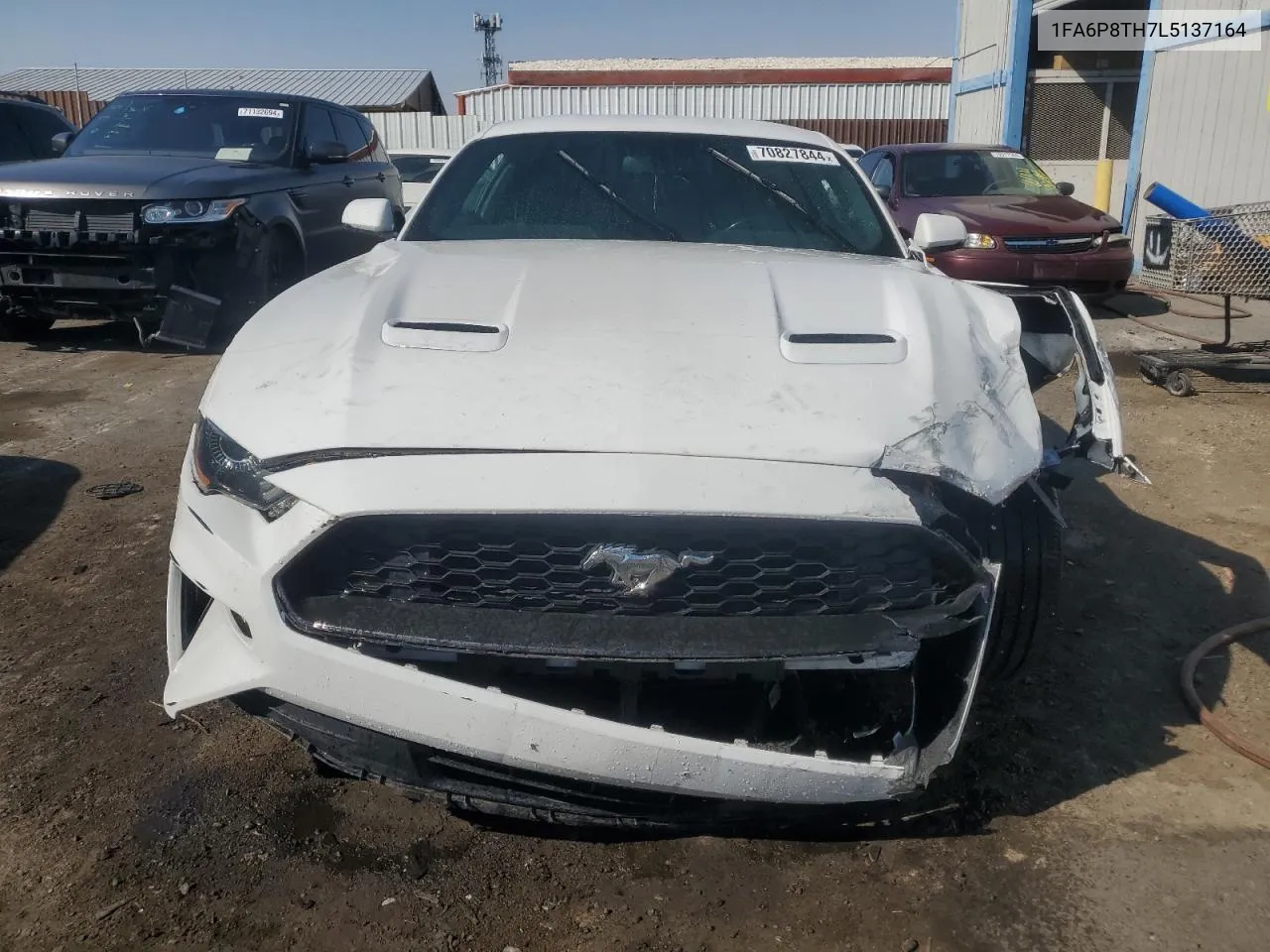 2020 Ford Mustang VIN: 1FA6P8TH7L5137164 Lot: 70827844