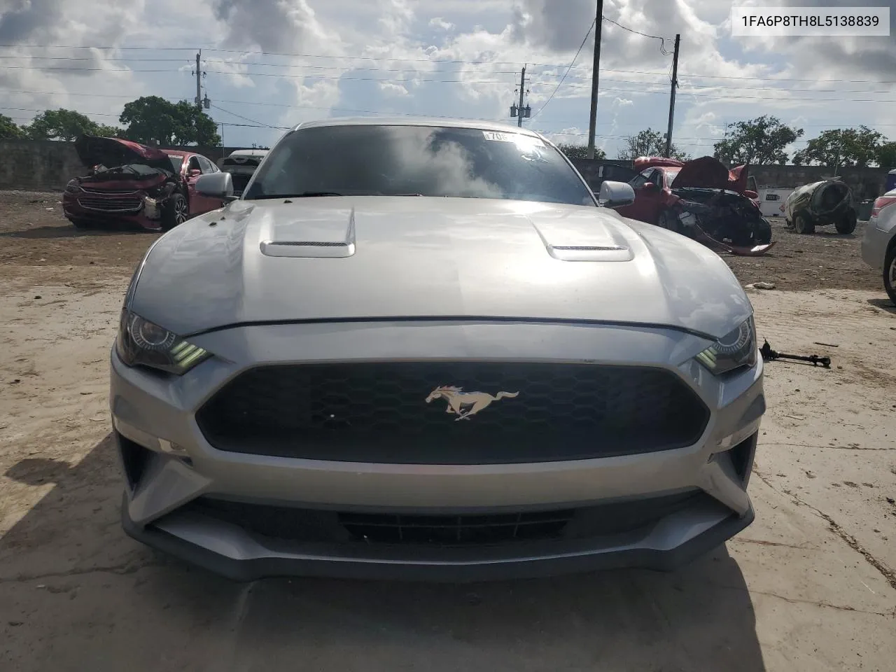 2020 Ford Mustang VIN: 1FA6P8TH8L5138839 Lot: 70838154