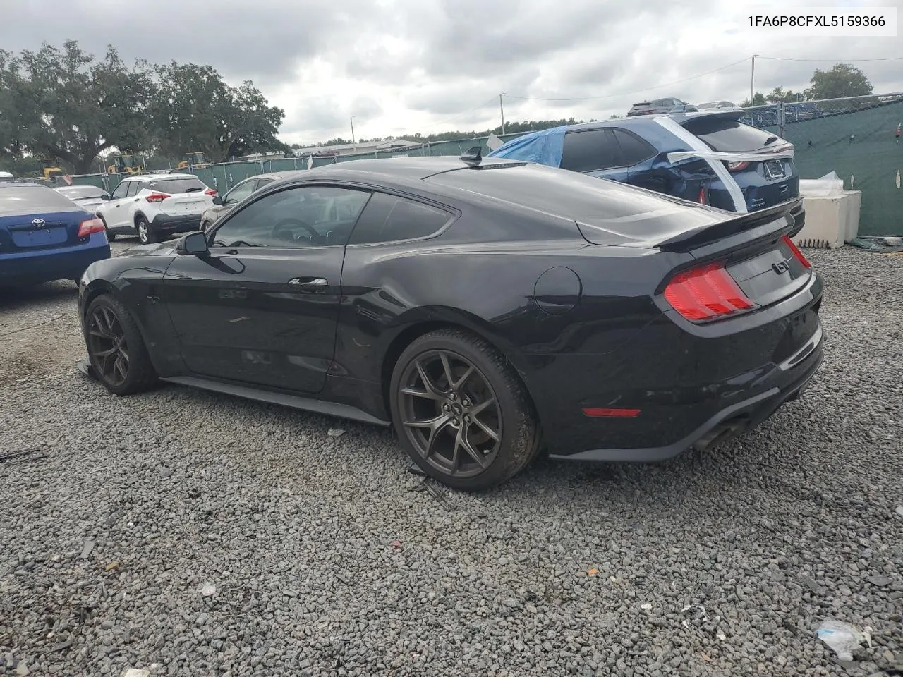 2020 Ford Mustang Gt VIN: 1FA6P8CFXL5159366 Lot: 70871804