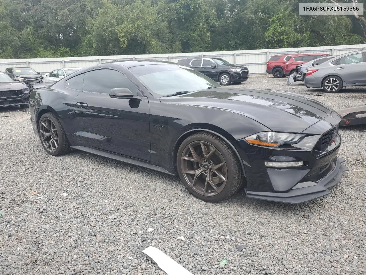 2020 Ford Mustang Gt VIN: 1FA6P8CFXL5159366 Lot: 70871804