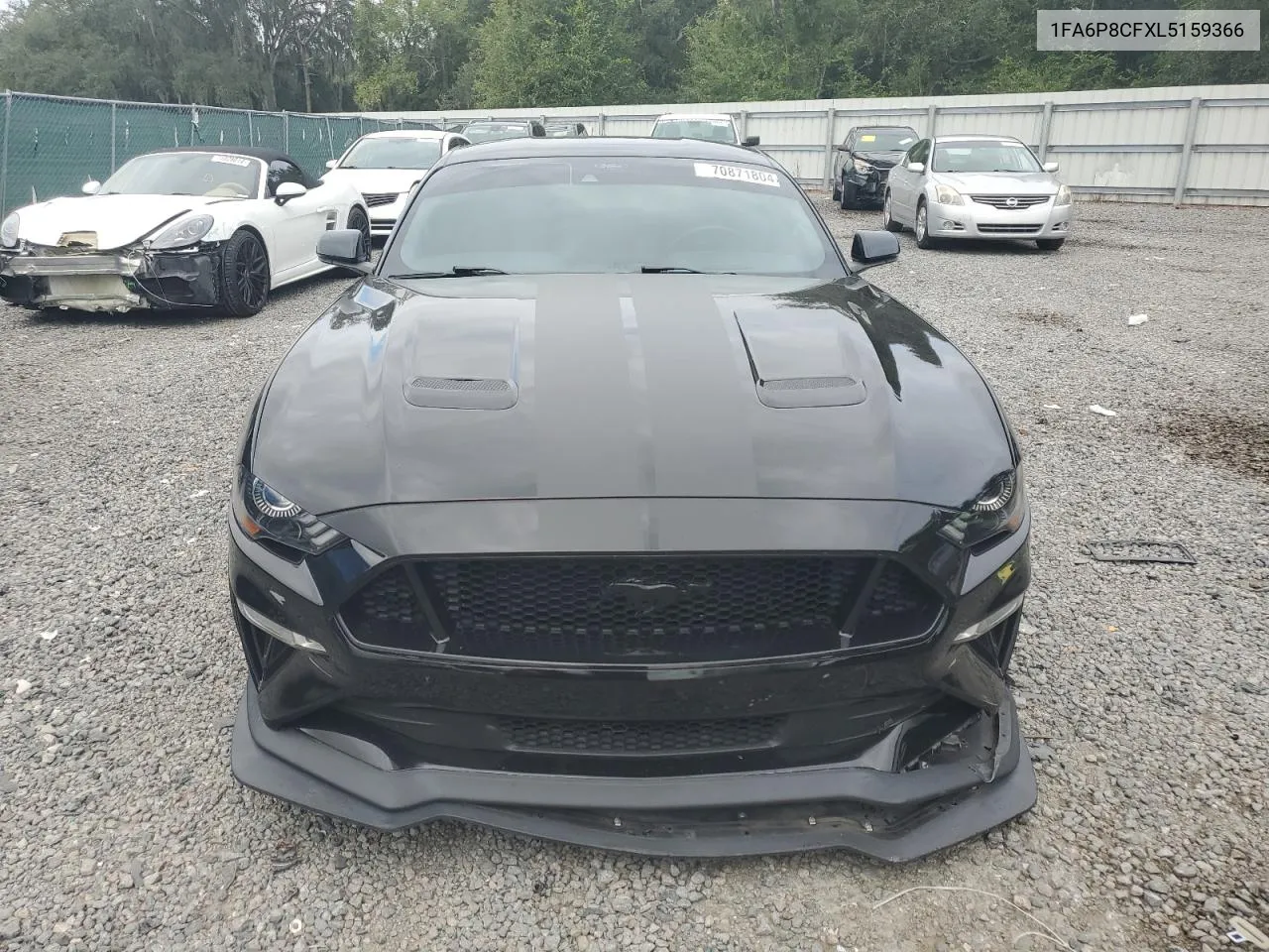 2020 Ford Mustang Gt VIN: 1FA6P8CFXL5159366 Lot: 70871804