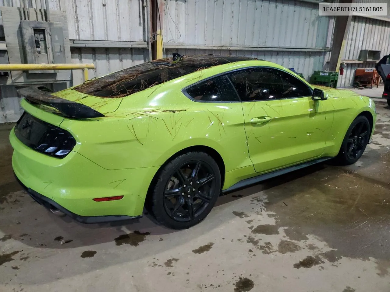 2020 Ford Mustang VIN: 1FA6P8TH7L5161805 Lot: 71302564