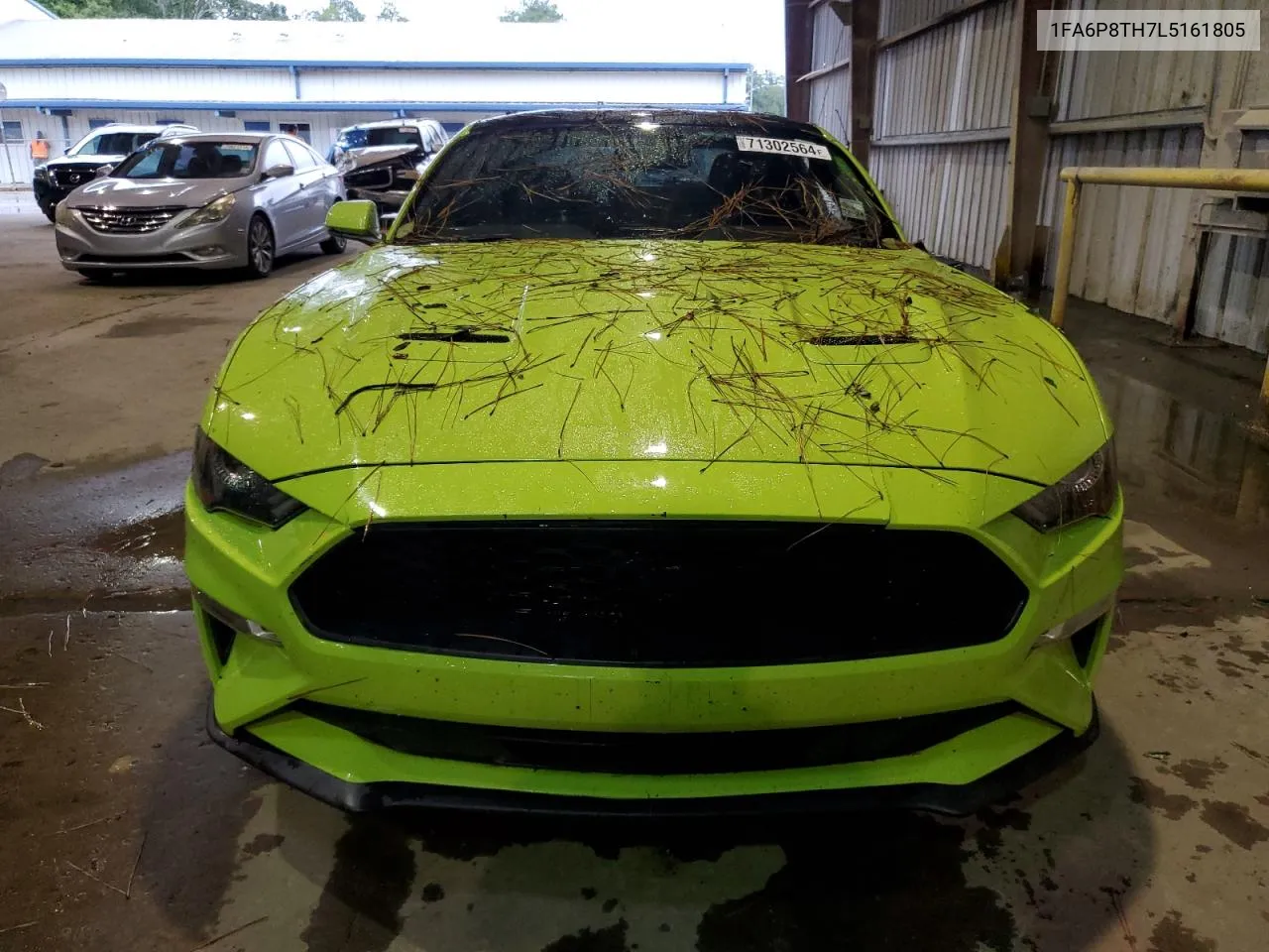 2020 Ford Mustang VIN: 1FA6P8TH7L5161805 Lot: 71302564