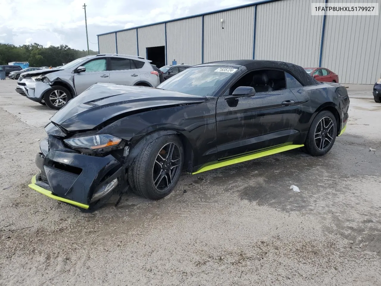 2020 Ford Mustang VIN: 1FATP8UHXL5179927 Lot: 71835724