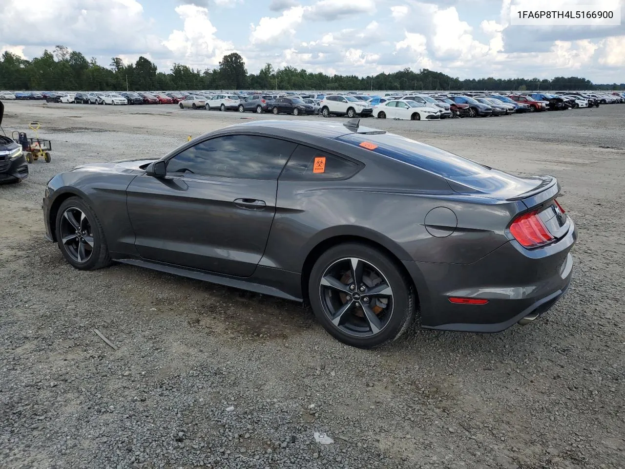 2020 Ford Mustang VIN: 1FA6P8TH4L5166900 Lot: 72133574