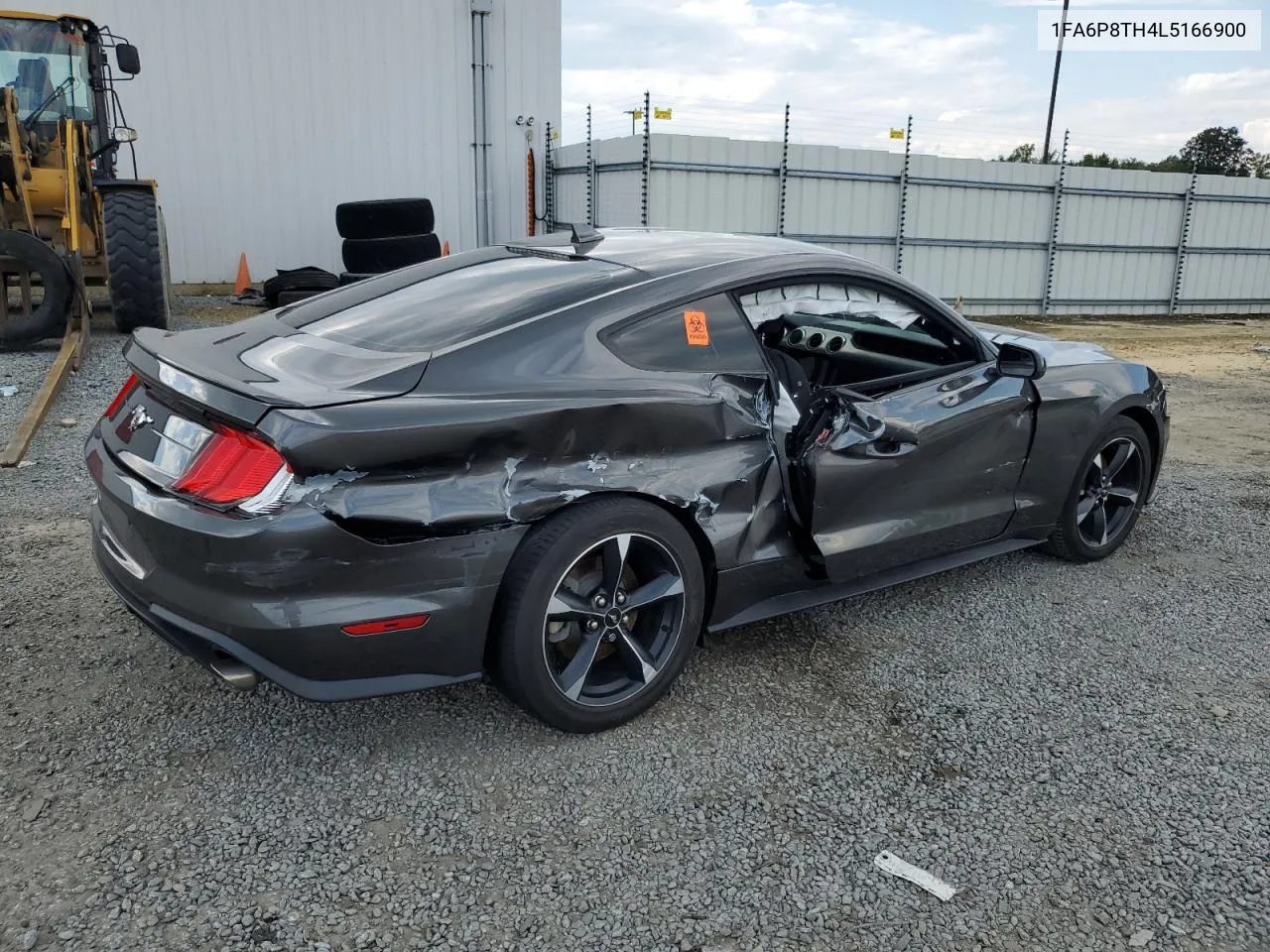 2020 Ford Mustang VIN: 1FA6P8TH4L5166900 Lot: 72133574