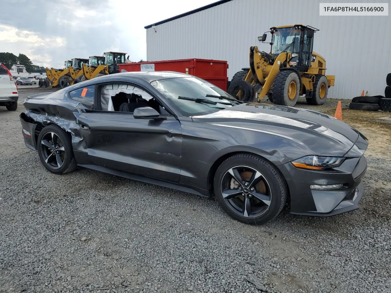 2020 Ford Mustang VIN: 1FA6P8TH4L5166900 Lot: 72133574