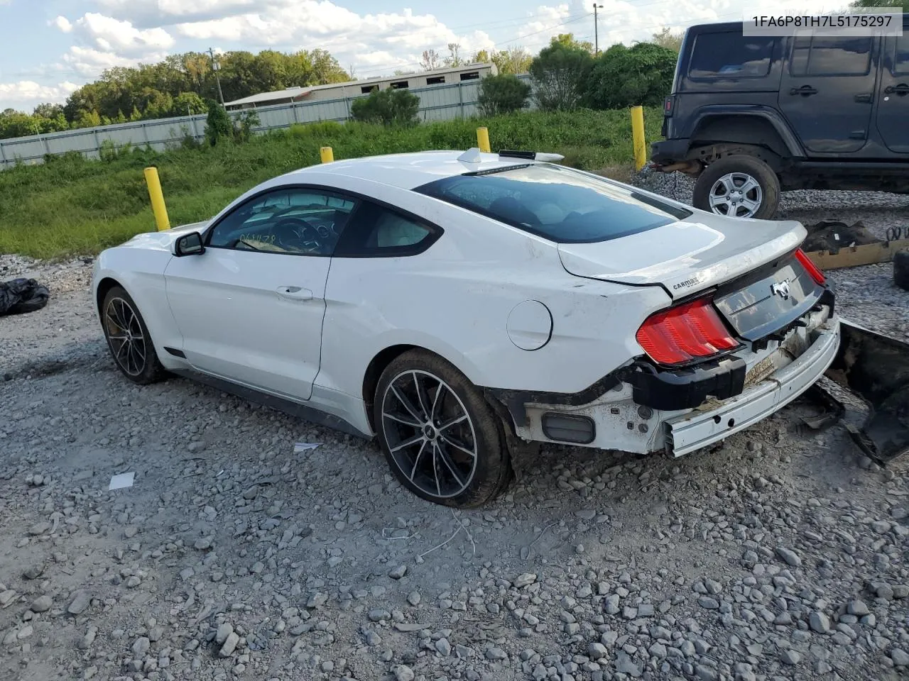 2020 Ford Mustang VIN: 1FA6P8TH7L5175297 Lot: 72239794