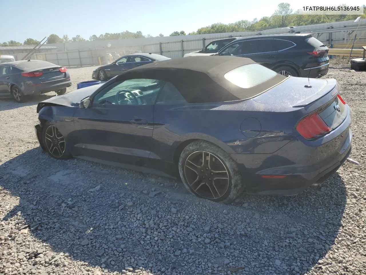 2020 Ford Mustang VIN: 1FATP8UH6L5136945 Lot: 72342154