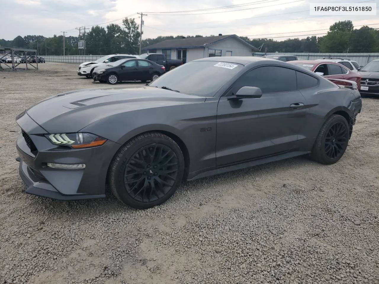 2020 Ford Mustang Gt VIN: 1FA6P8CF3L5161850 Lot: 72390154