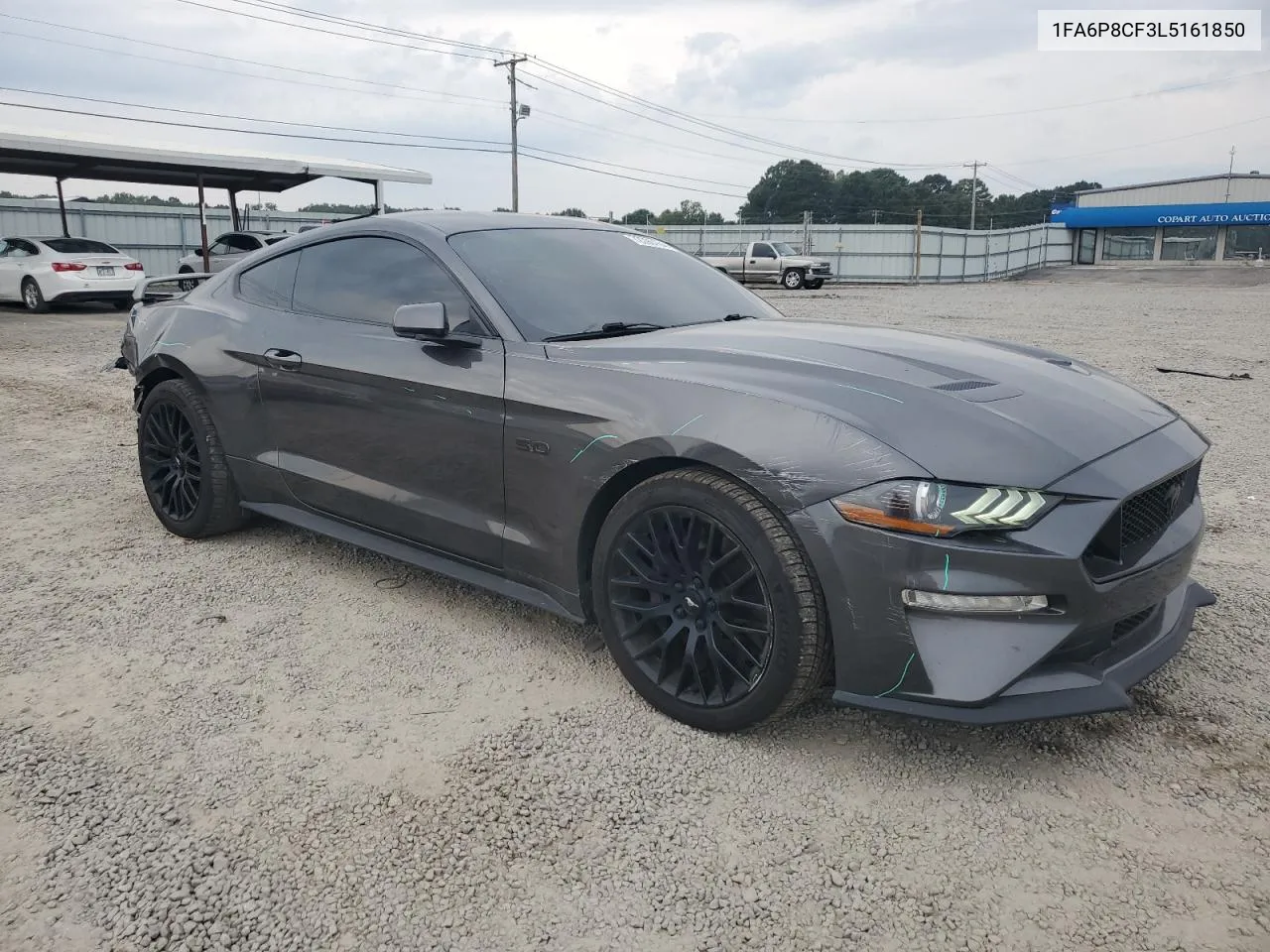 2020 Ford Mustang Gt VIN: 1FA6P8CF3L5161850 Lot: 72390154