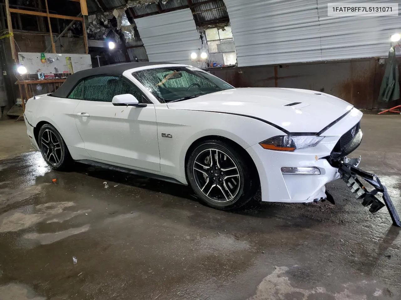 2020 Ford Mustang Gt VIN: 1FATP8FF7L5131071 Lot: 72550524