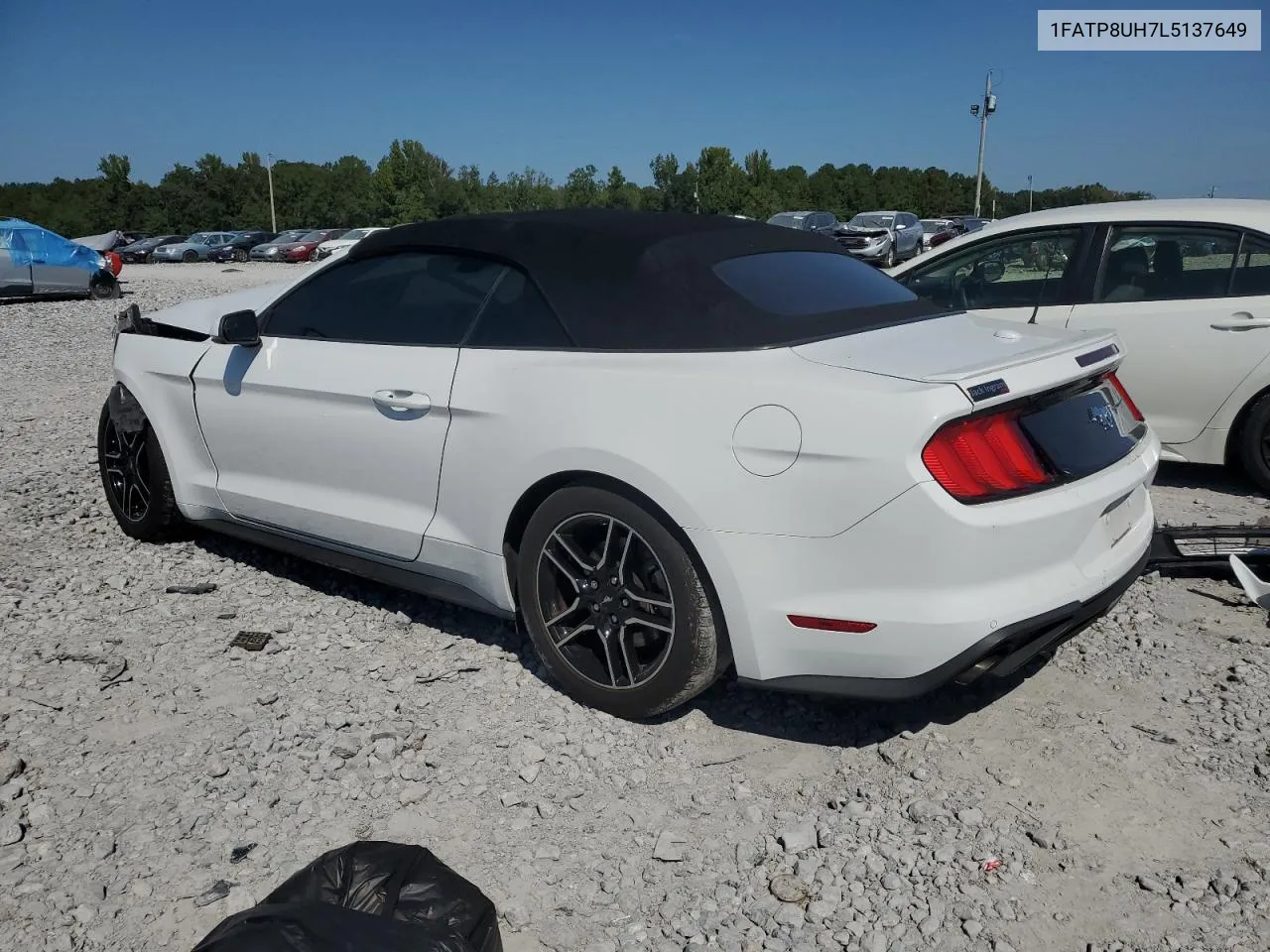 2020 Ford Mustang VIN: 1FATP8UH7L5137649 Lot: 72587514