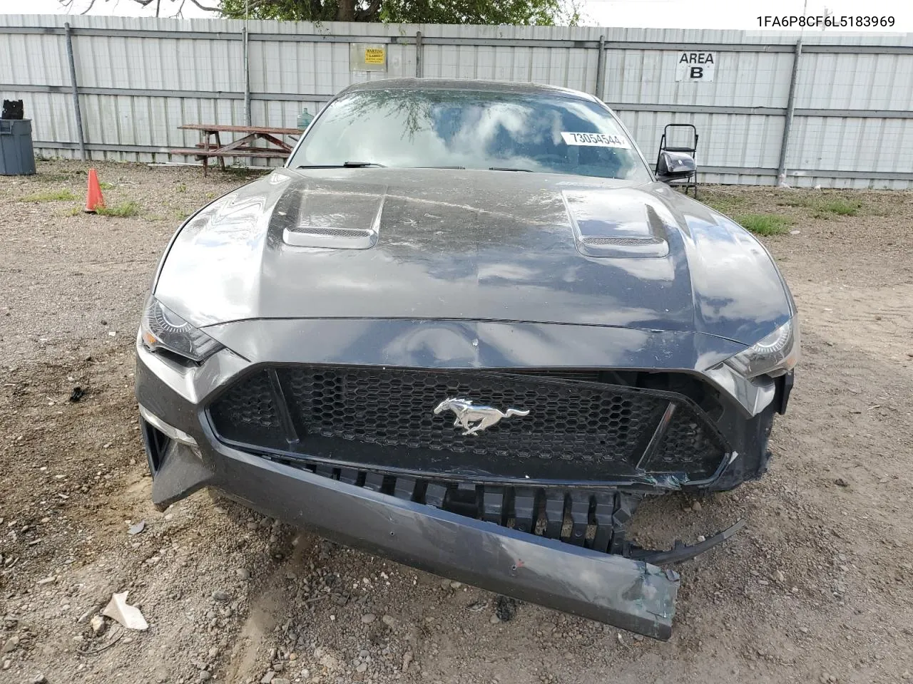 2020 Ford Mustang Gt VIN: 1FA6P8CF6L5183969 Lot: 73054544