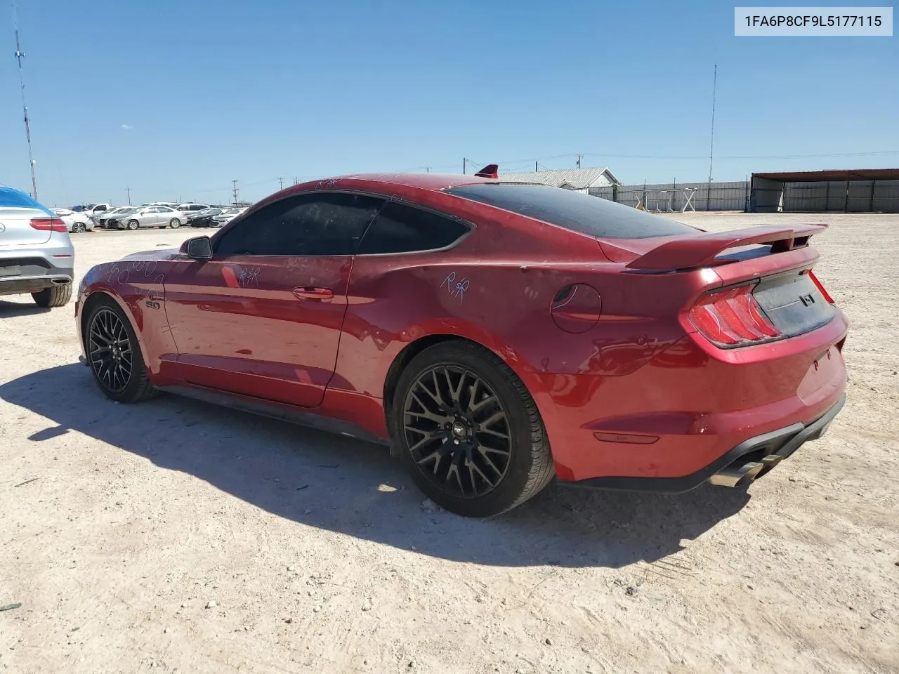 2020 Ford Mustang Gt VIN: 1FA6P8CF9L5177115 Lot: 73164204