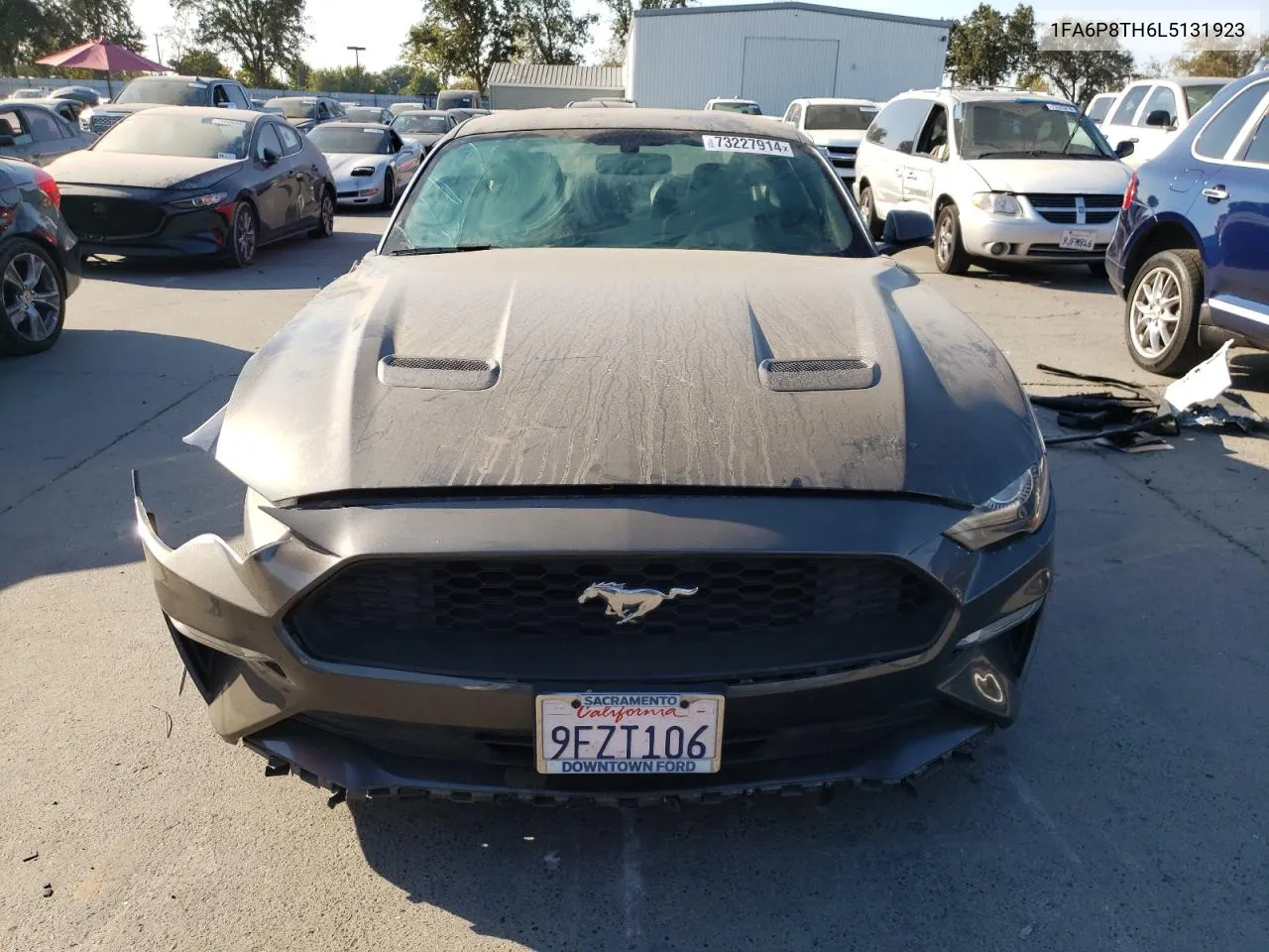 2020 Ford Mustang VIN: 1FA6P8TH6L5131923 Lot: 73227914