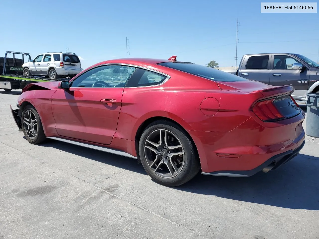 2020 Ford Mustang VIN: 1FA6P8TH5L5146056 Lot: 73361874