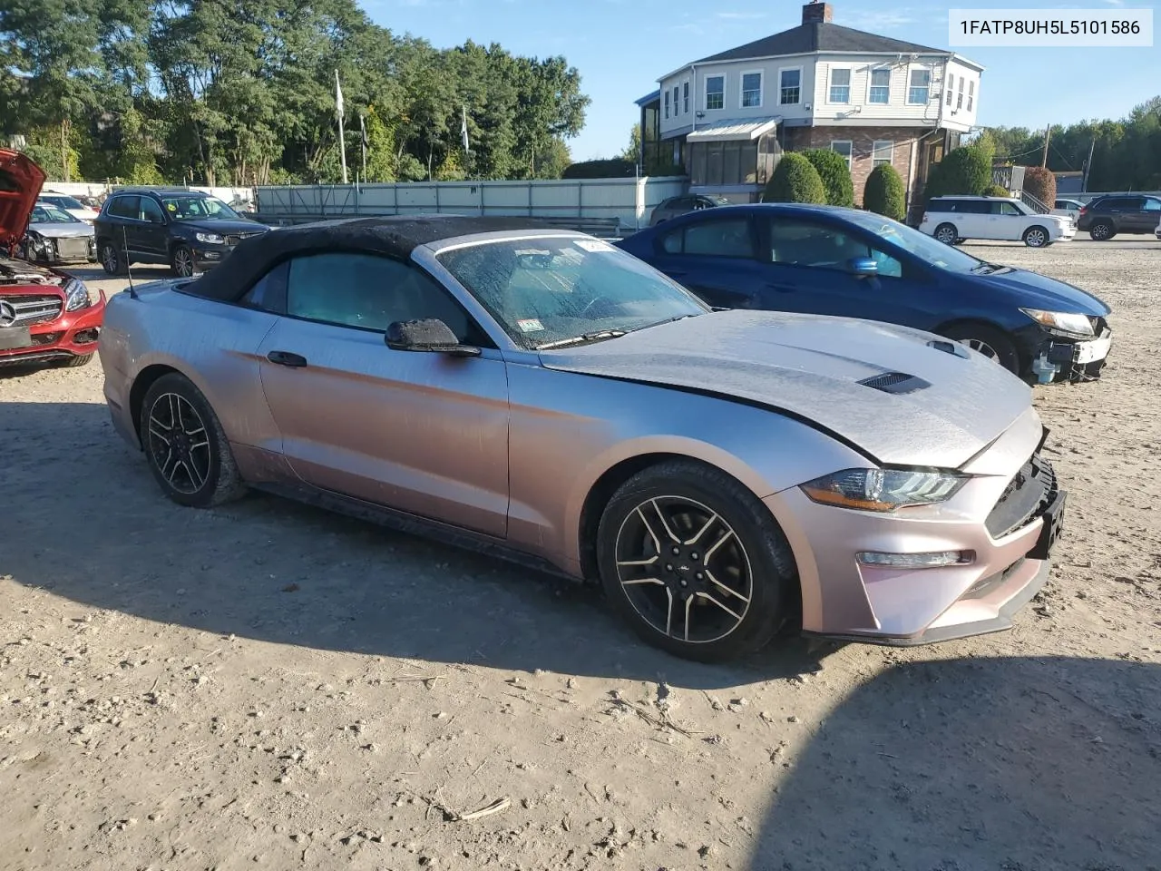 2020 Ford Mustang VIN: 1FATP8UH5L5101586 Lot: 73483874