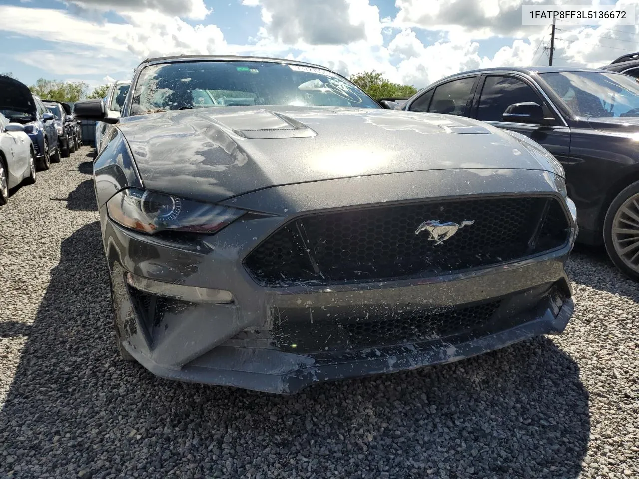 2020 Ford Mustang Gt VIN: 1FATP8FF3L5136672 Lot: 73727094