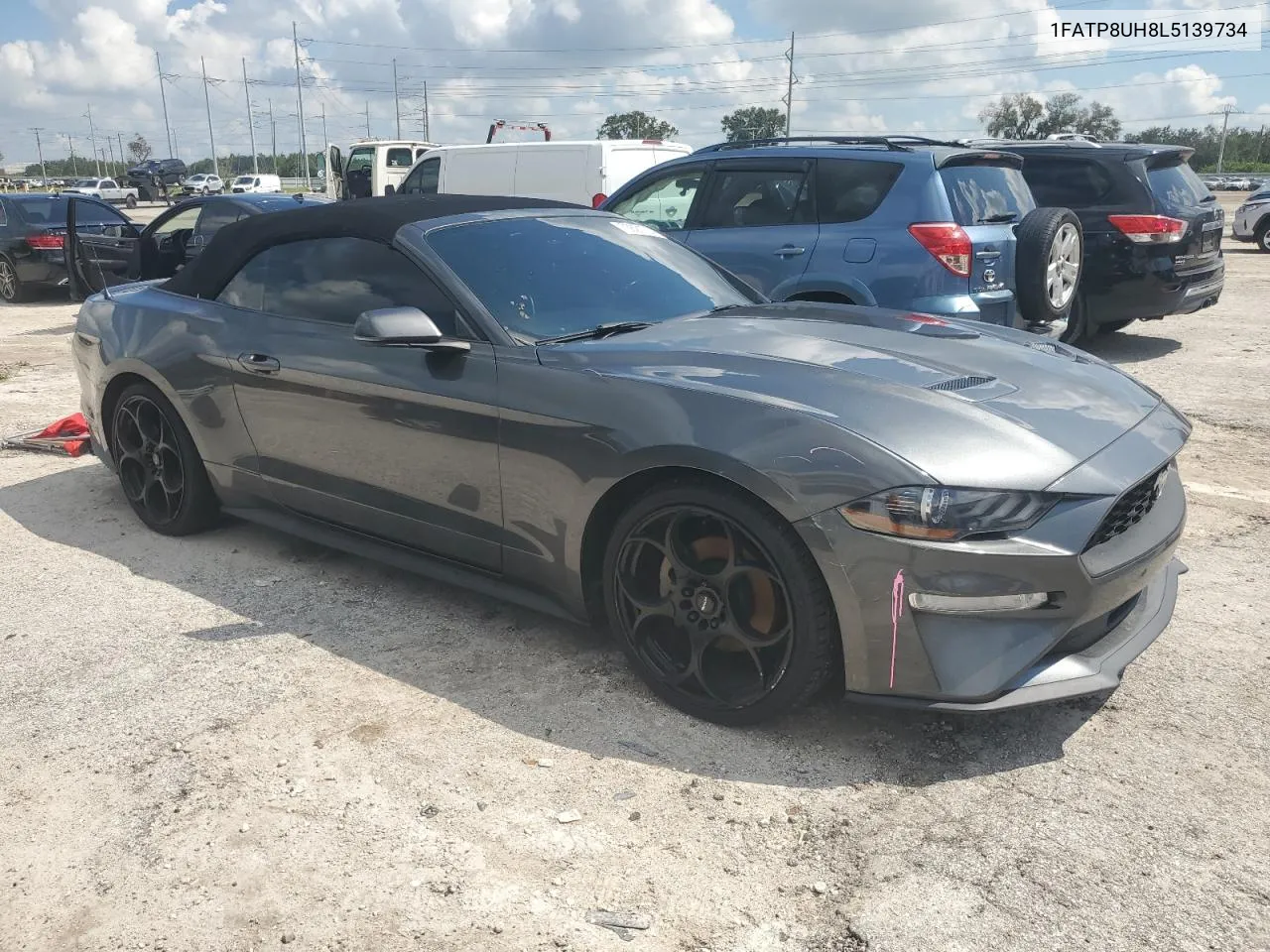 2020 Ford Mustang VIN: 1FATP8UH8L5139734 Lot: 73821714