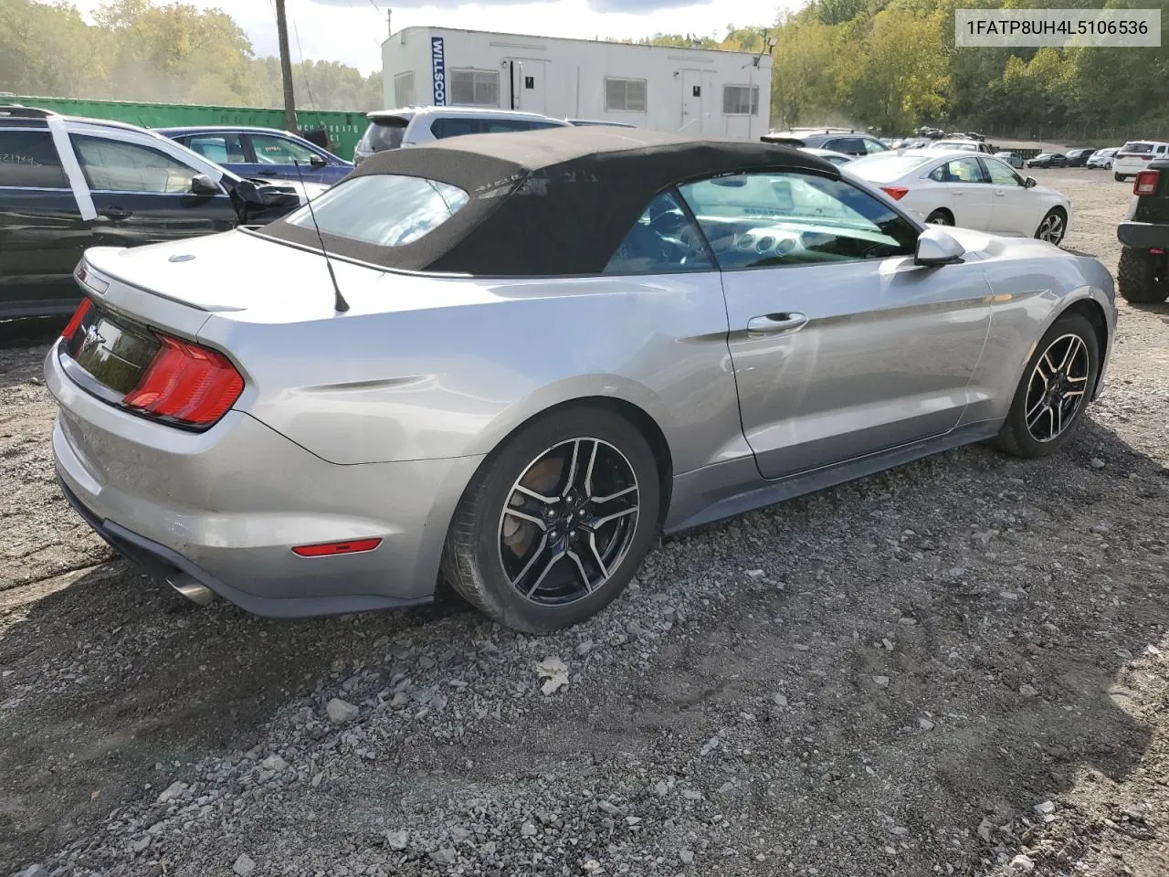 2020 Ford Mustang VIN: 1FATP8UH4L5106536 Lot: 73936144