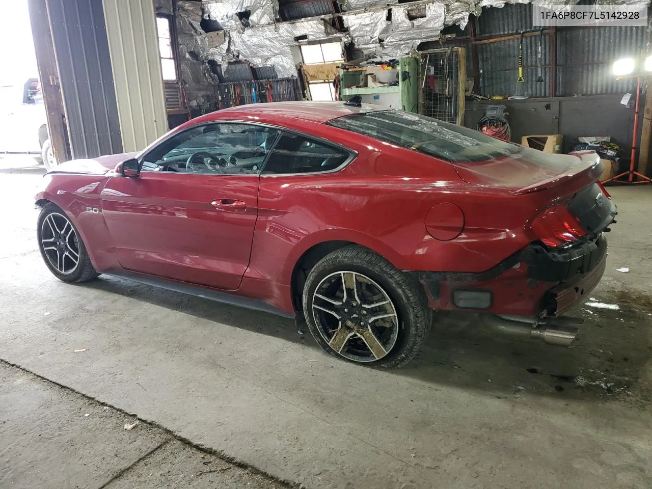 2020 Ford Mustang Gt VIN: 1FA6P8CF7L5142928 Lot: 73995874